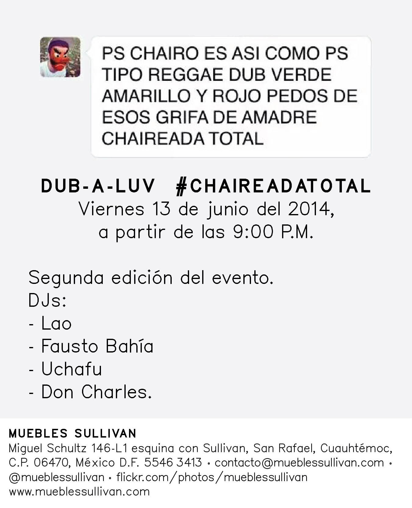 DUB-A-LUV #chaireadatotal